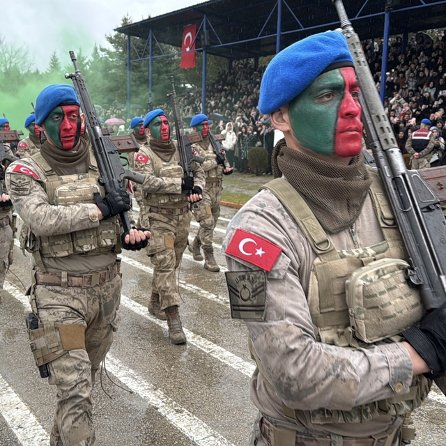 Karabük'te eğitimlerini tamamlayan 2 bin 140 uzman erbaş mezun oldu