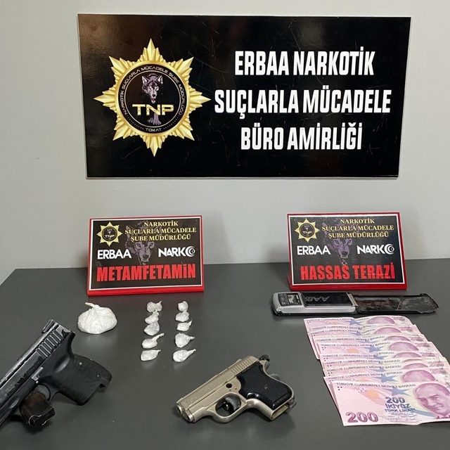 Tokat'ta uyuşturucu operasyonu