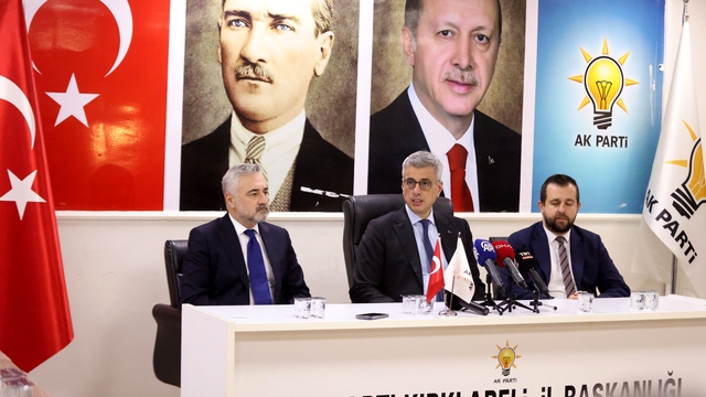 Sağlık Bakanı Memişoğlu, AK Parti Kırklareli İl Başkanlığı'nda partililere seslendi: