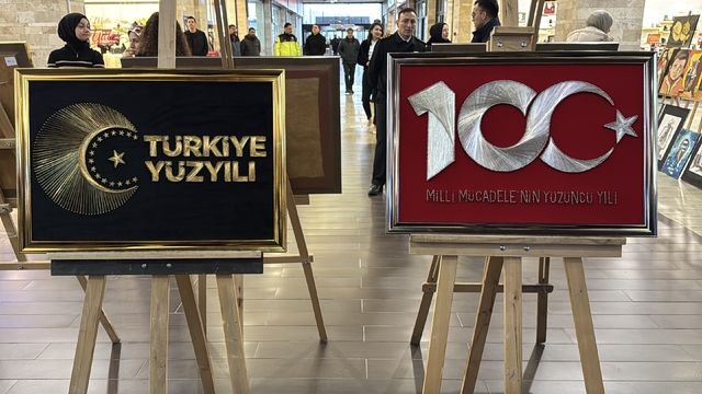 Bolu'da tutuklu ve hükümlülerin eserleri sergilendi
