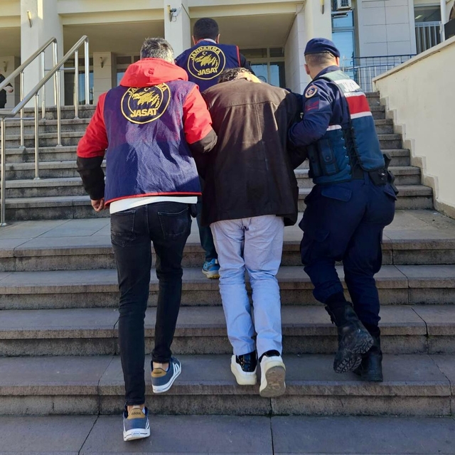Bodrum'da hakkında 17 yıl 3 ay hapis cezası bulunan hükümlü yakalandı