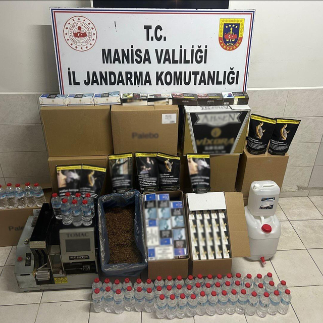 Akhisar'da kaçakçılık operasyonunda bir şüpheli yakalandı