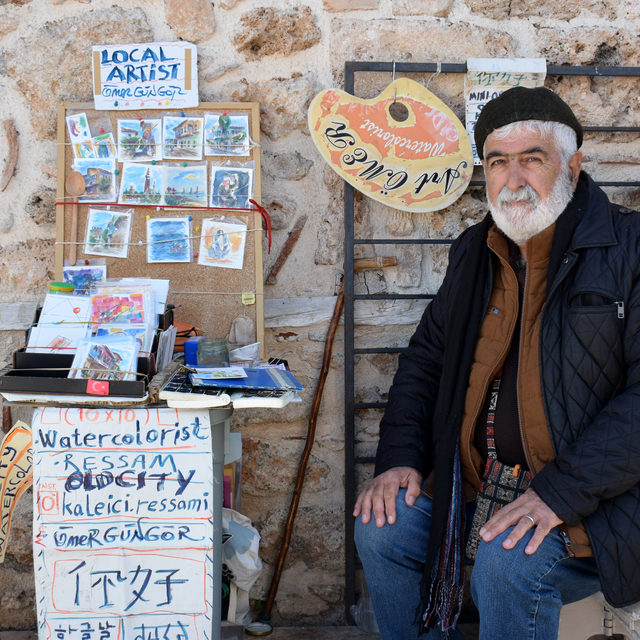 Ressamın Kaleiçi sevdası