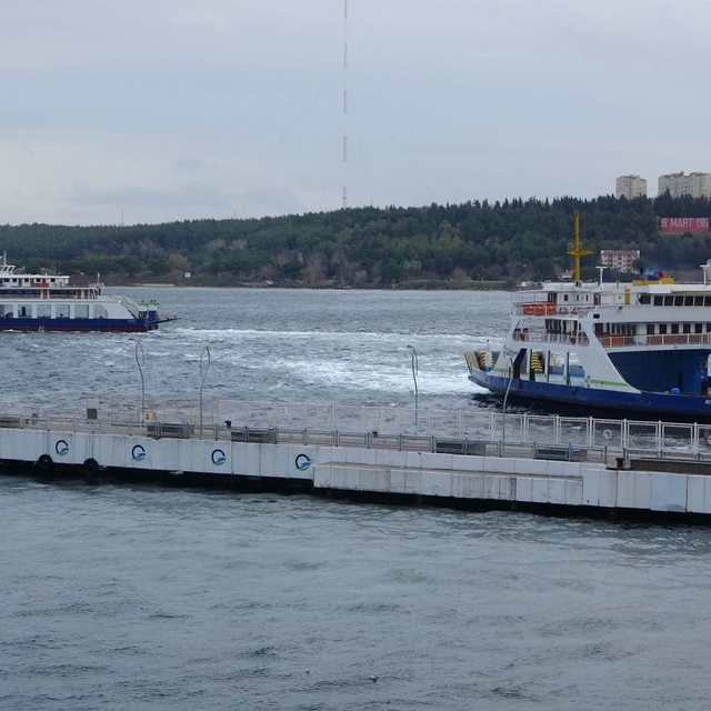 Gökçeada'ya 3 gündür feribot seferi yapılamıyor