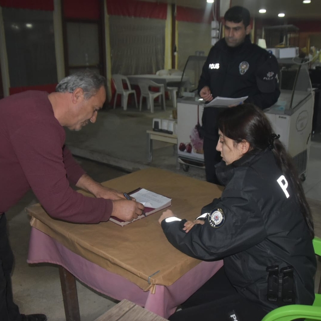 Bozyazı'da huzur ve güven uygulaması yapıldı