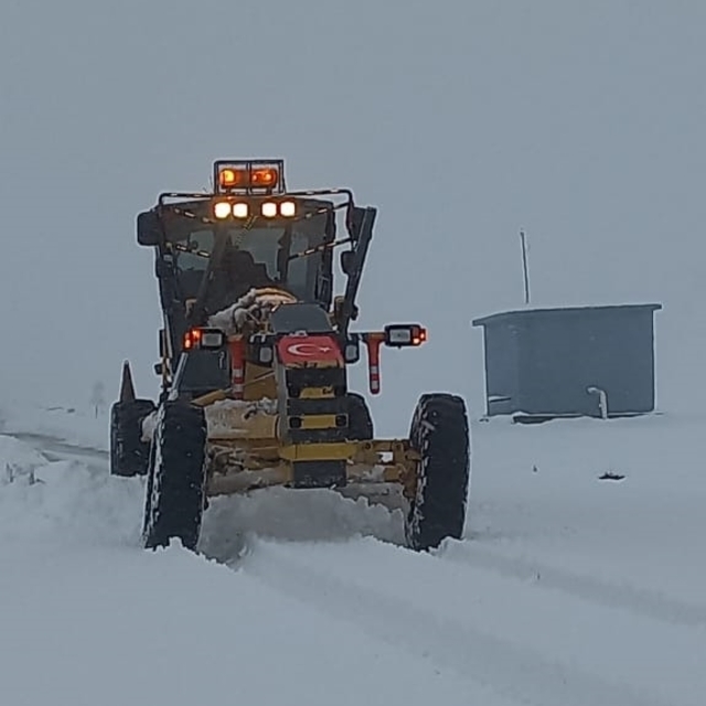Afyonkarahisar'da kar yağışı etkili oldu