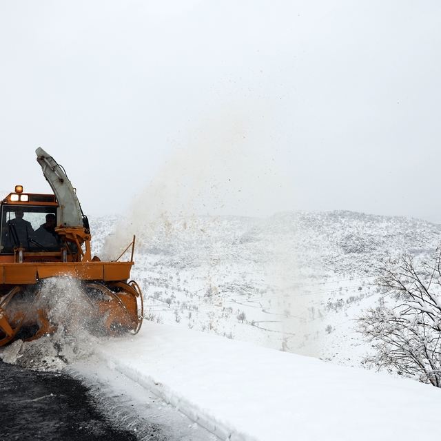 Bingöl'de 191 köy yolu kardan ulaşıma kapandı