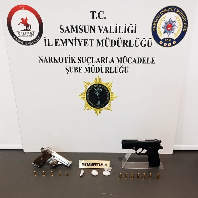 Samsun'da uyuşturucu operasyonunda 8 zanlı yakalandı