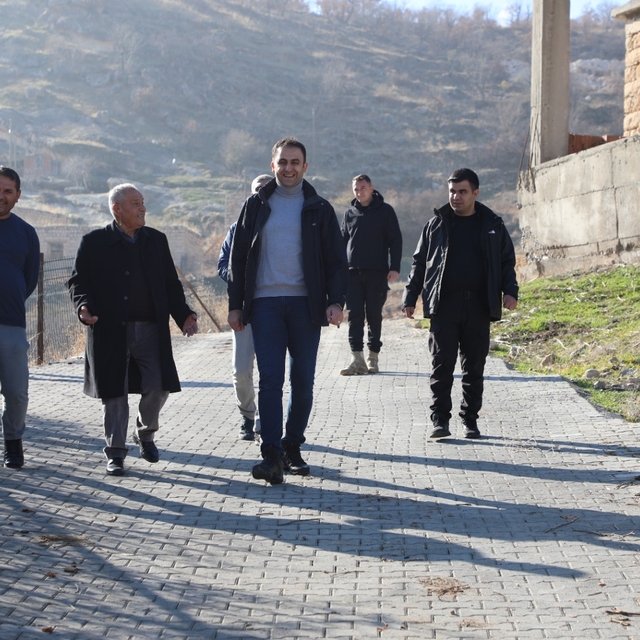 Hasankeyf Kaymakamı İmrak Palamut köyünü ziyaret etti