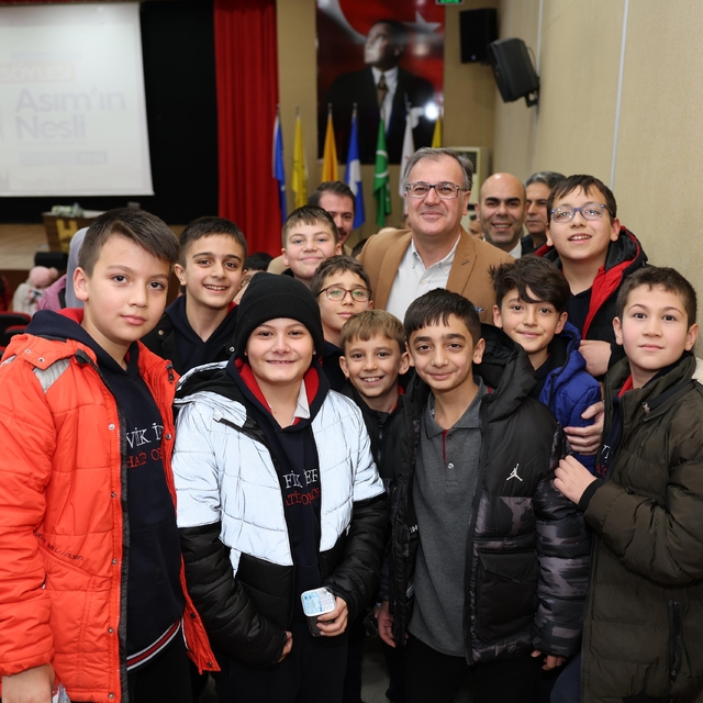 Hacılar Belediye Başkanı Özdoğan, öğrencilerle buluştu