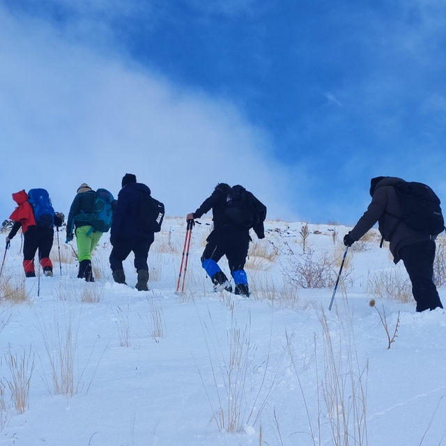 Van'da dağcılar Hayal Dağı'na zirve tırmanışı yaptı