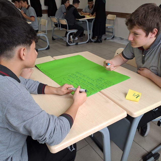 "Akran Dayanışması" projesiyle akran zorbalığına karşı örnek davranışlar öz...