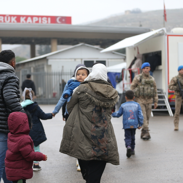 Suriyelilerin Hatay'daki sınır kapılarından ülkelerine dönüşü sürüyor
