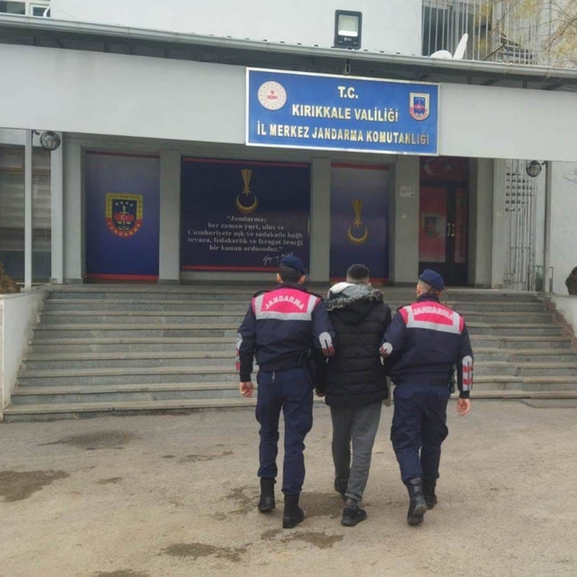 Kırıkkale'de hakkında 22 yıl 4 ay hapis cezası bulunan hükümlü yakalandı