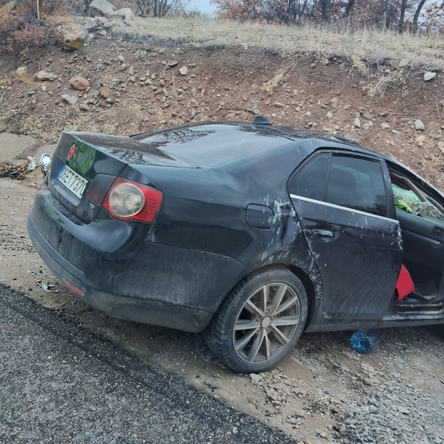 Konya'daki trafik kazasında 2 kişi yaralandı