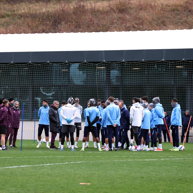 Trabzonspor, Samsunspor maçının hazırlıklarını sürdürdü