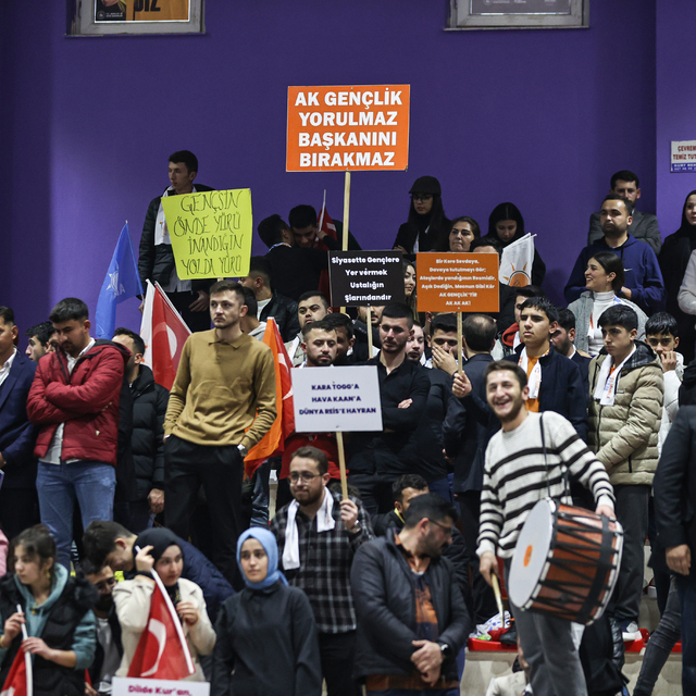 AK Parti Mersin 7. Olağan İl Gençlik Kolları Kongresi yapıldı