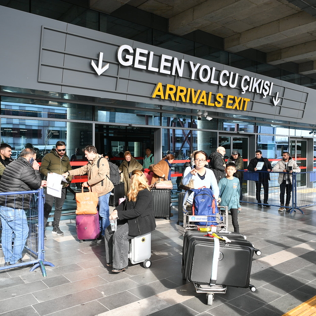 Polonyalı 189 turist, charter uçuşu ile Erciyes'e geldi