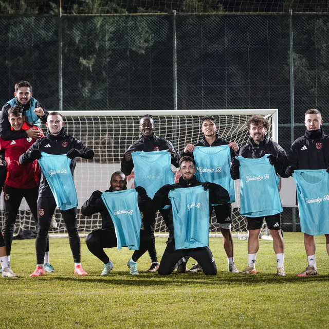 Gaziantep FK, Kasımpaşa maçının hazırlıklarını sürdürdü