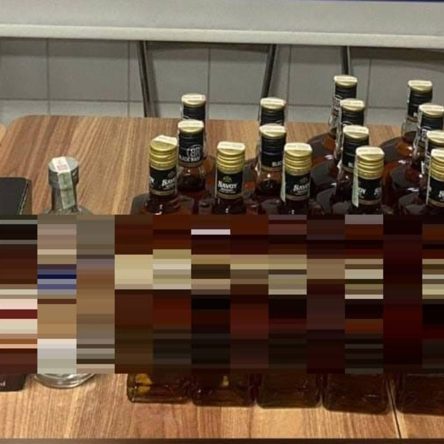 Tekirdağ'da kaçak içki operasyonunda 2 zanlı yakalandı