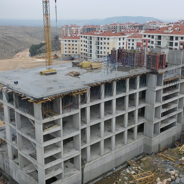 Depremlerden etkilenen Adıyaman'da İndere bölgesine 6 okul inşa ediliyor