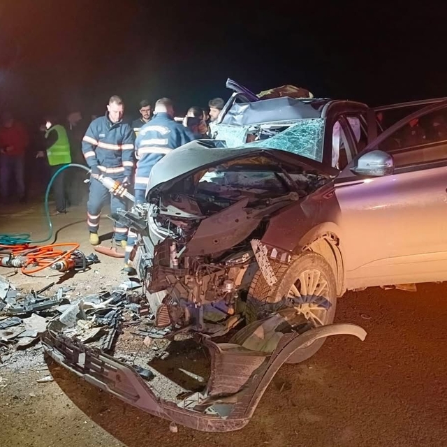 Çankırı'da cip, tankere çarptı: 1 ölü, 2 yaralı