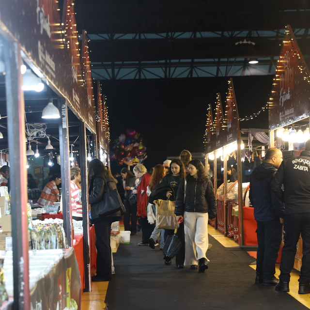 Antalya'da düzenlenen "Yılbaşı Festivali" sona erdi