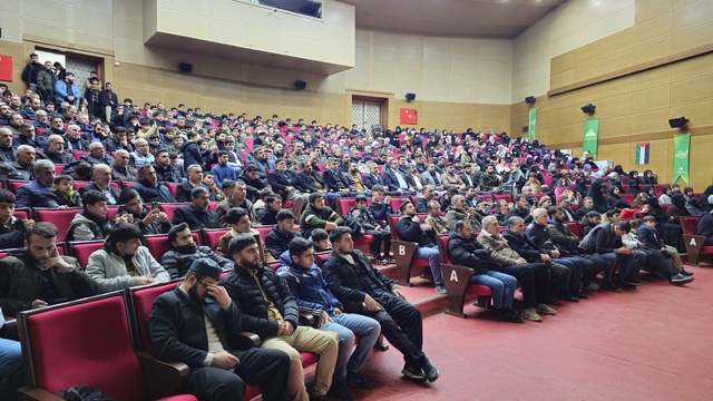 Batman'da "Gazze" konulu program düzenlendi