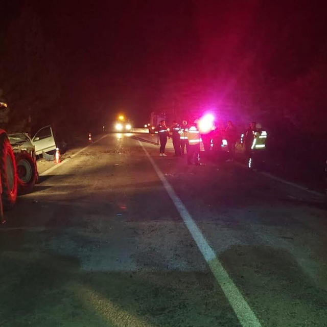 Çanakkale'de kaza: 1 ölü, 3 yaralı