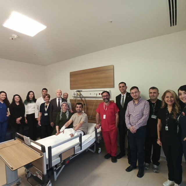 Beyninde baloncuk oluşan hasta, Eskişehir Şehir Hastanesinde sağlığına kavu...