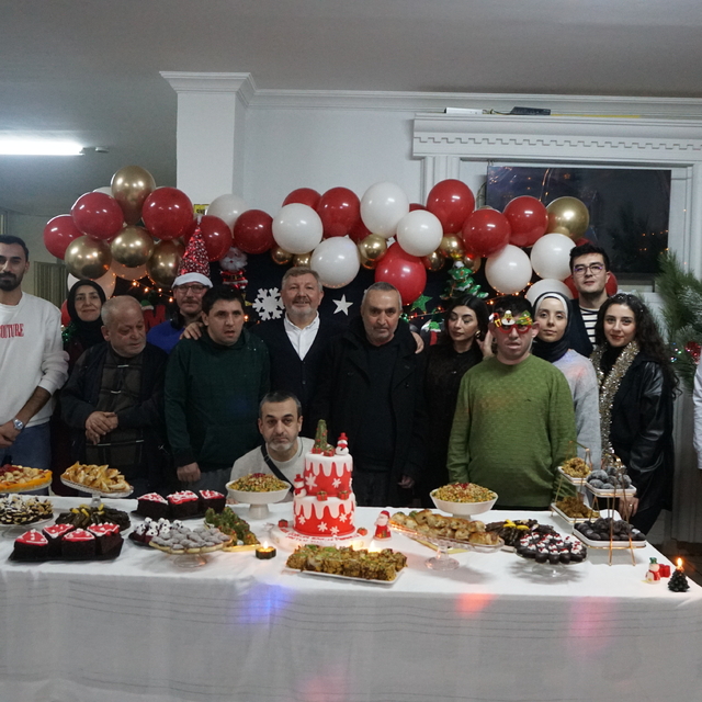 Laçin Engelli Bakım Merkezi'nde yeni yıl etkinliği