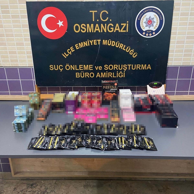 Bursa'da, kaçak ve sahte içki denetimi: 1 gözaltı