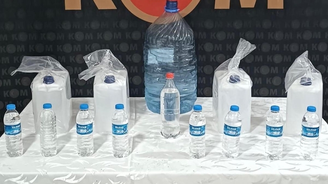 Amasya'da sahte içki operasyonunda yakalanan 3 zanlı tutuklandı