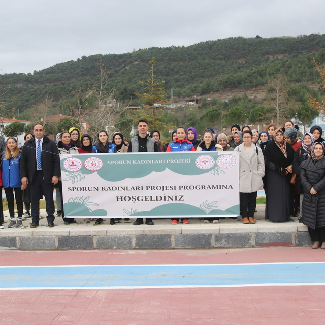 Taşova'da "Sporun Kadınları Projesi" başladı