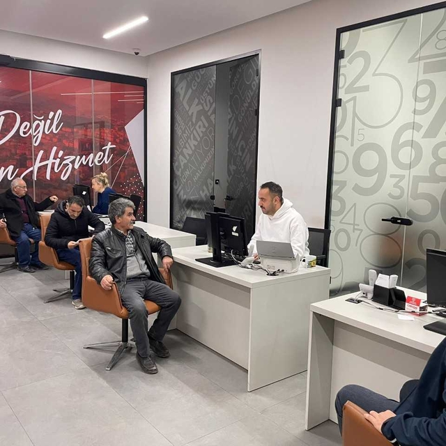 Çankırı Belediyesi Hilal Masa'ya bu yıl 28 bin 870 başvuru yapıldı