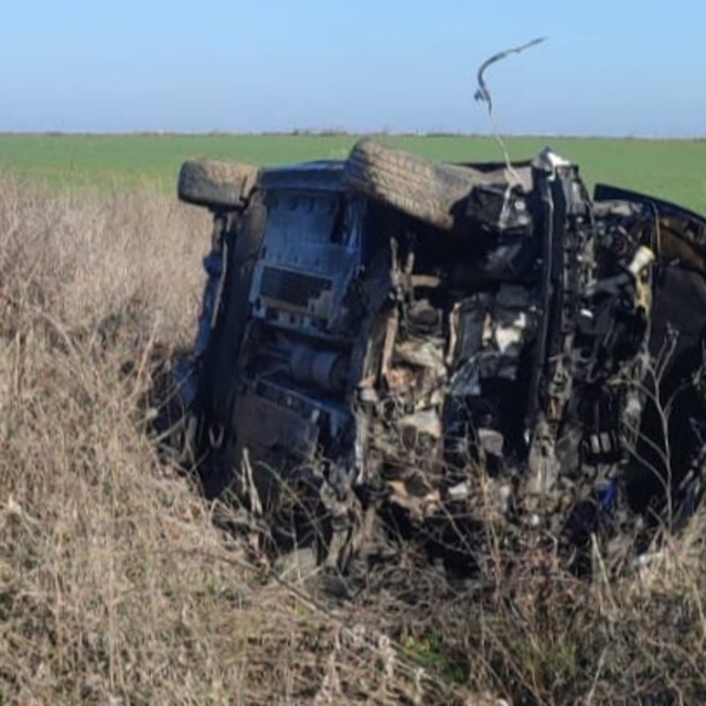 Tekirdağ'da tarlaya devrilen otomobilin sürücüsü öldü