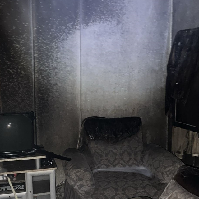 Mersin'de bir evde çıkan yangın söndürüldü