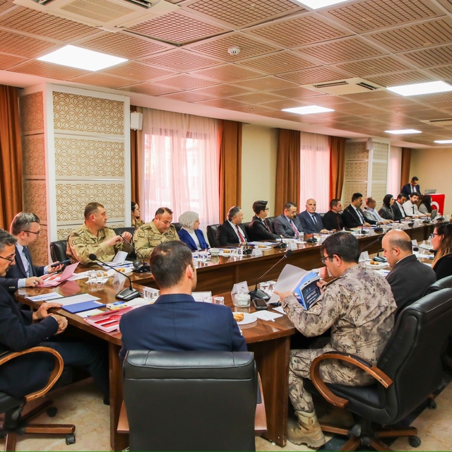 Hakkari'de "Kadına Yönelik Şiddetle Mücadele Toplantısı" yapıldı