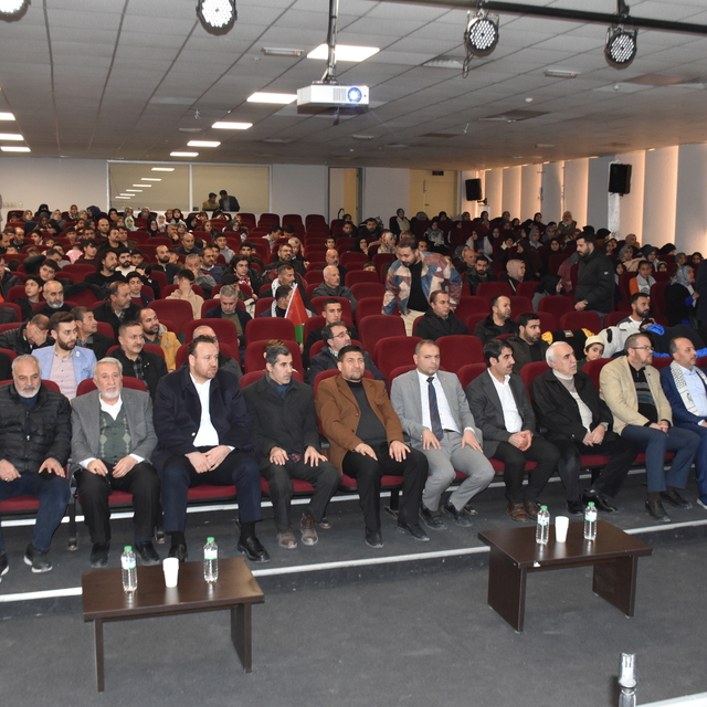 Van'da "Mekke'nin Fethi ve Kudüs Gecesi" programı düzenlendi