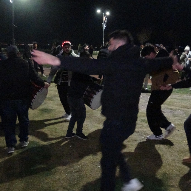 İzmir'de yeni yılı coşkuyla karşıladılar