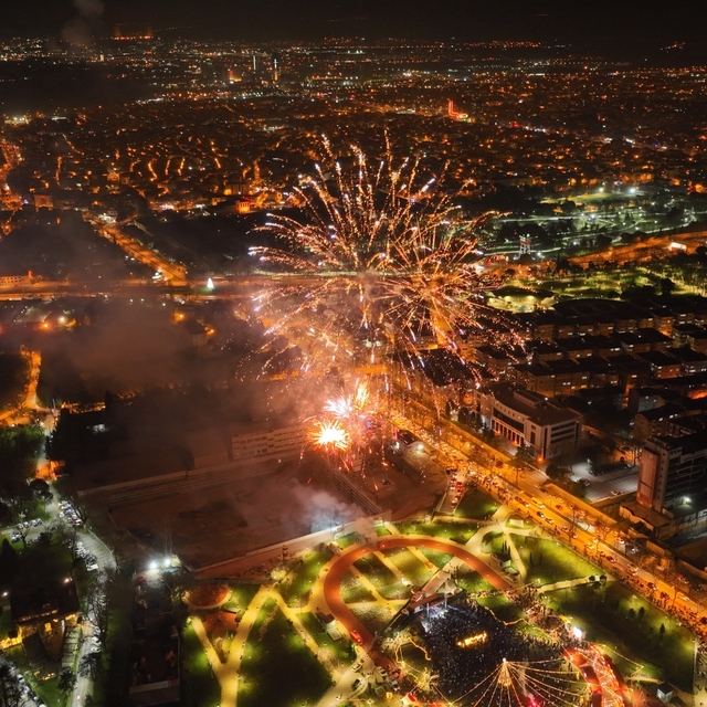 Bursa'da yeni yıl coşkusu