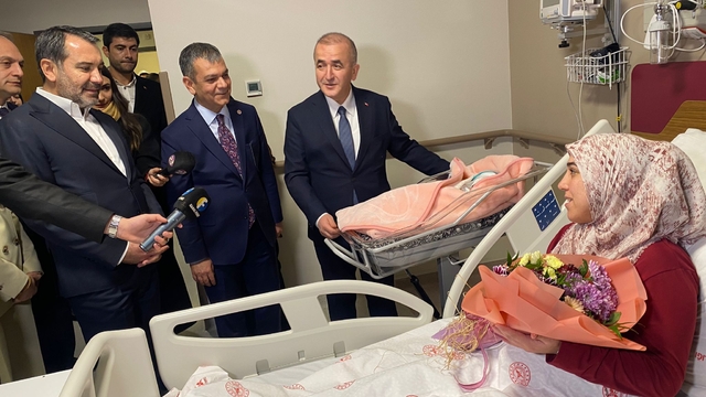 Elazığ'da, yeni yılda 6 çocuk dünyaya geldi