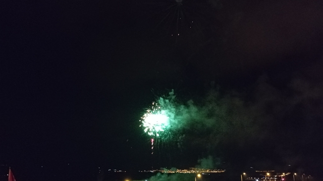 Yerli ve yabancı turistler 2025'i Kapadokya'da karşıladı