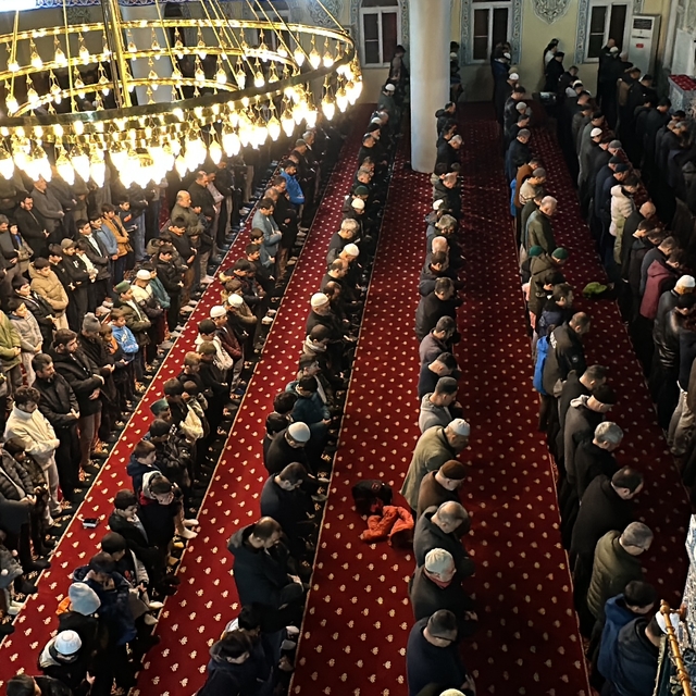 Dörtyol'da sabah namazı buluşma programı yapıldı