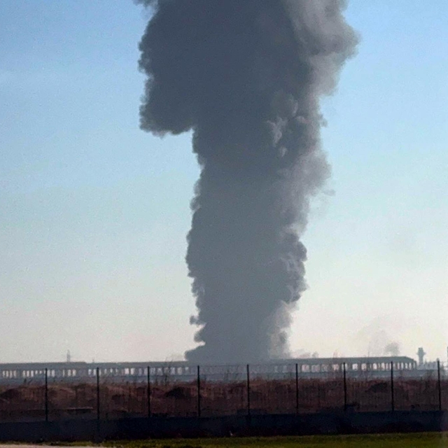 Kırklareli'de oyuncak fabrikasında yangın