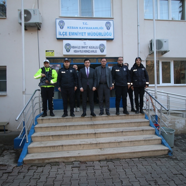 Keban Kaymakamı Atalık kamu çalışanlarının yeni yılını kutladı