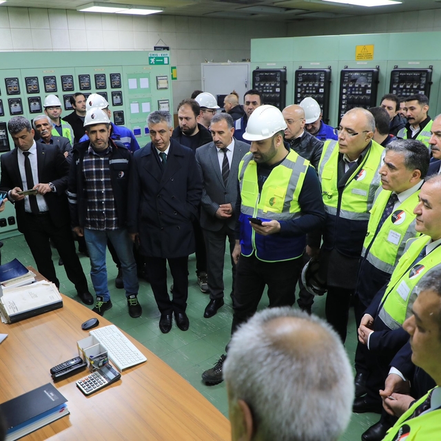 Elazığ Valisi Hatipoğlu Keban Barajını ziyaret etti