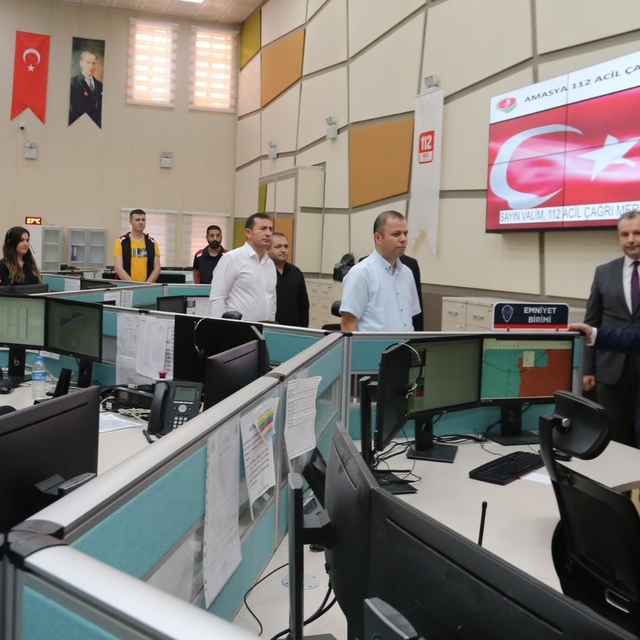 Geçen yıl Amasya'da 112'ye gelen çağrıların yüzde 63'ü asılsız çıktı