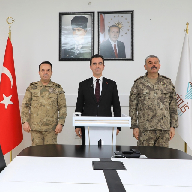 Bitlis Valisi Karakaya, kentin 3 aylık asayişini değerlendirdi