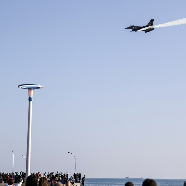 SOLOTÜRK, Mersin'de prova uçuşu yaptı